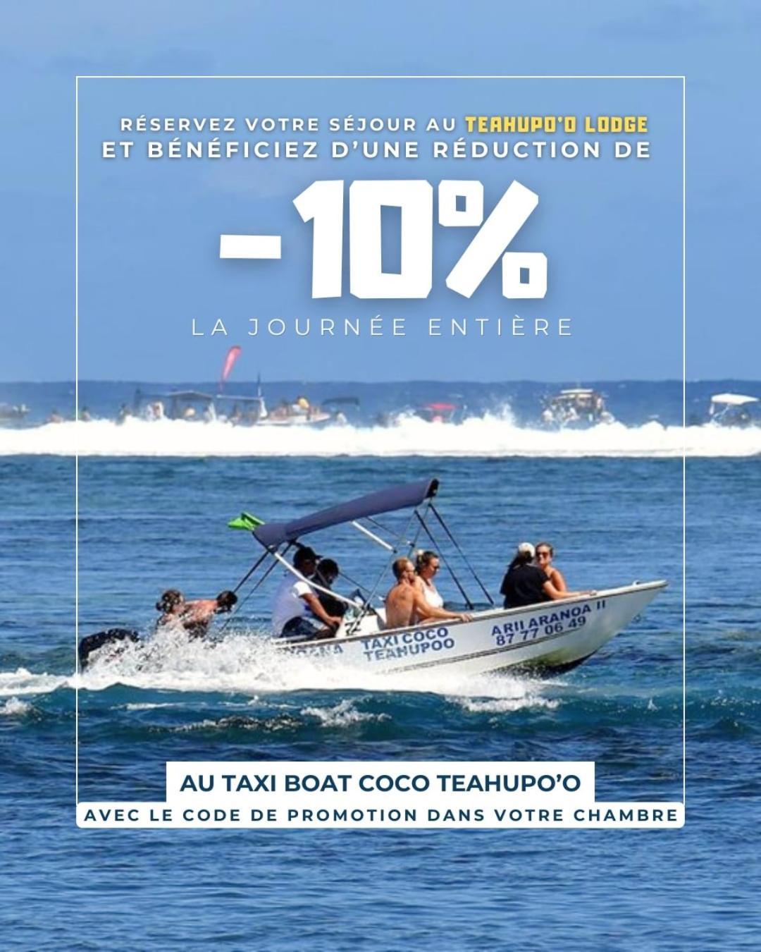 Teahupo'O Lodge - Cosy Studio Climatise Pa'Aihere - Entre Randonnees Et Activites Nautiques Teahupoo Exterior photo